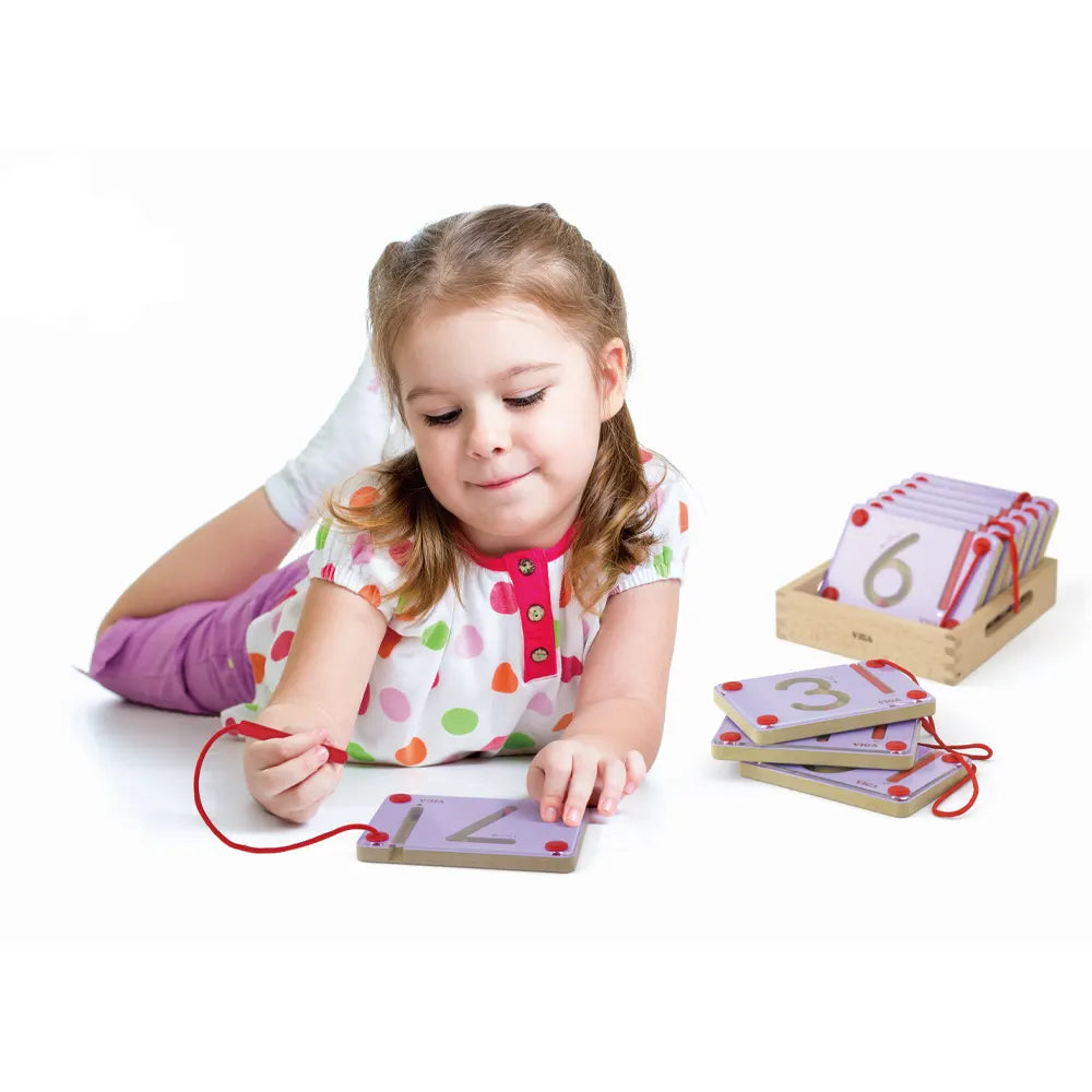 Viga Toys Tableau d’Écriture Magnétique 3A+ - Chiffres