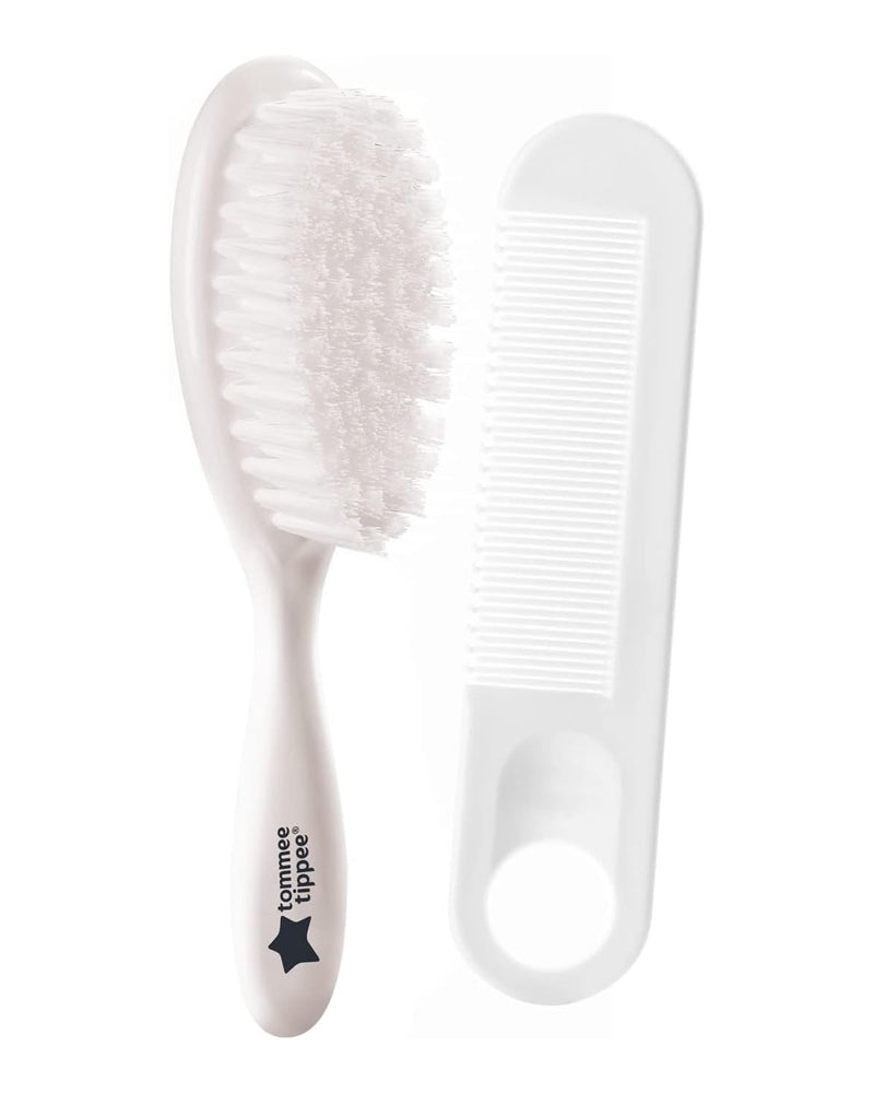 Tommee Tippee Ensemble Brosse et Peigne - Blanc