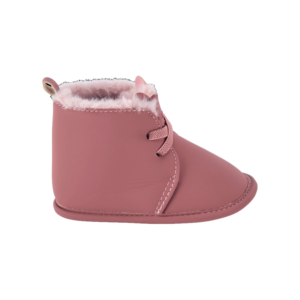 Chaussures en Fausse Fourrure Bébé Carter's - Rose