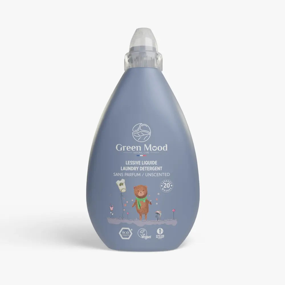 Green Mood Bébé Lessive Liquide Sans Parfum 1000ml