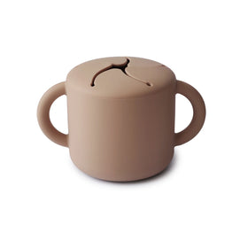 Mushie Tasse à Collation - Naturel