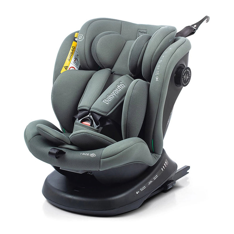 Babyauto Silla de Auto Valora i-Size Giratoria Grupo 0+/1/2/3 - Verde
