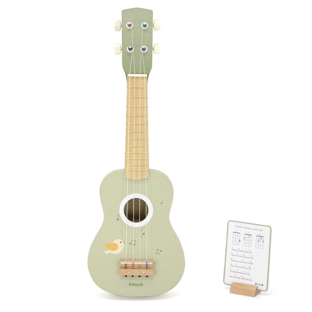 Viga Toys PolarB Guitare en Bois 3A+ - Vert