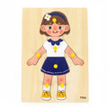 Viga Toys Body Parts Puzzle 18M+ - Girl