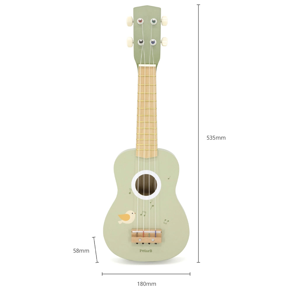 Viga Toys PolarB Guitare en Bois 3A+ - Vert