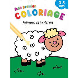 Mon Premier Coloriage - Animaux de La Ferme