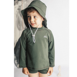 Shems Kids Set Anti-UV Mowgli - Vert Kaki