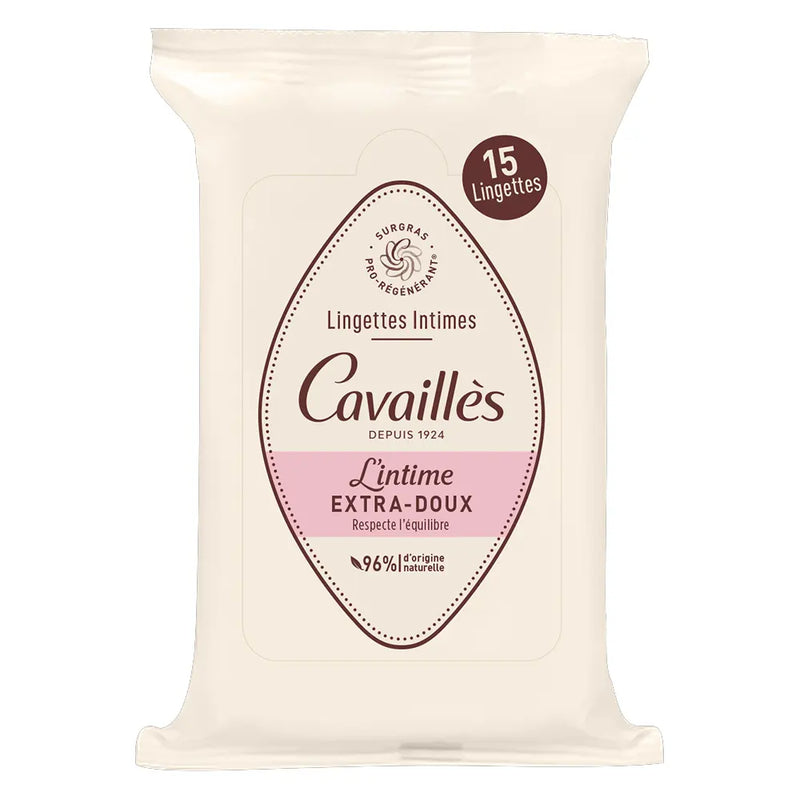 Rogé Cavailles Lingettes Extra Doux 15unités