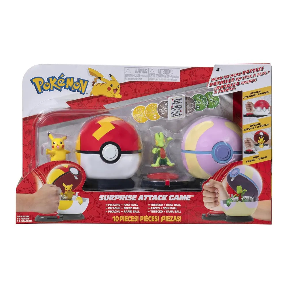 Pokémon – PokéBall Attaque Surprise