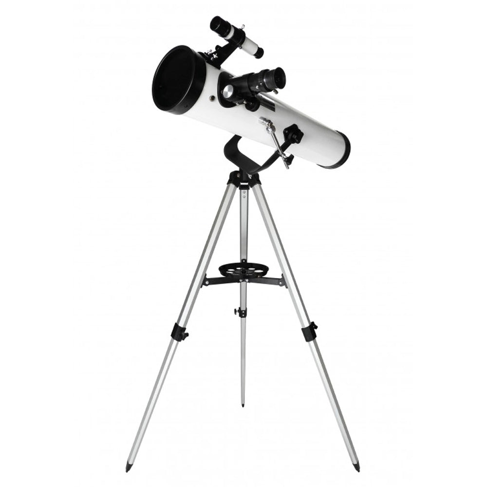 Buki Telescopio reflector: 50 actividades 10A+
