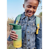 Skip Hop Gourde d'Eau en Acier Inoxydable WANDER 450ml - Vert Dégradé