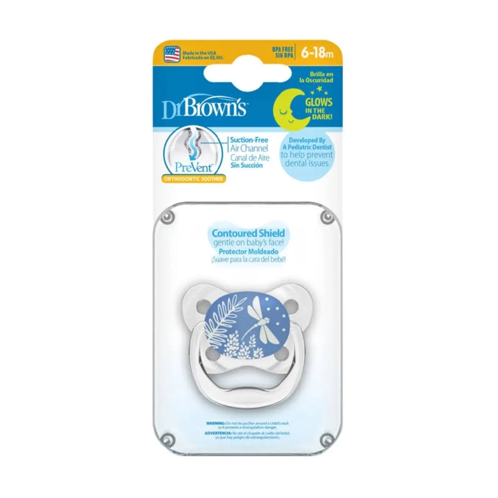 Dr. Brown's Sucette Glow in the Dark Stage2 6-18M