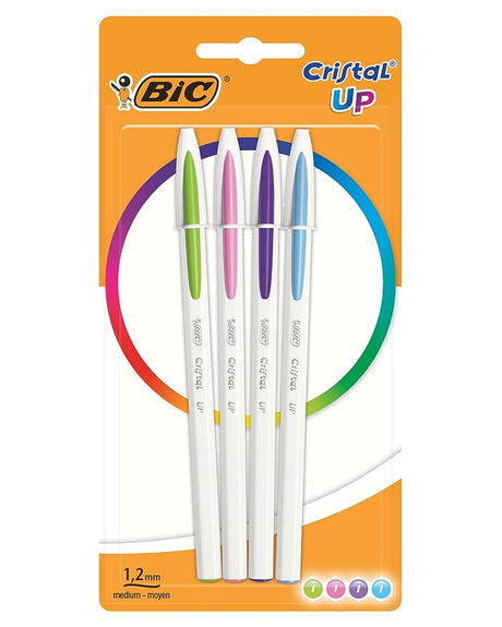 Stylo à Bille BIC Crystal Up Fun 4 Couleurs