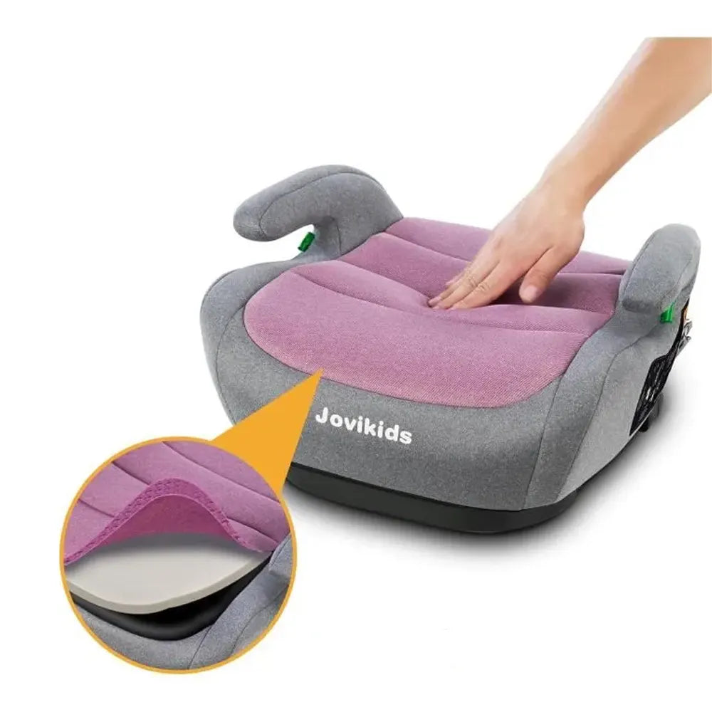 Rehausseur Isofix Groupe 2/3 Jovikids - Rose & Gris