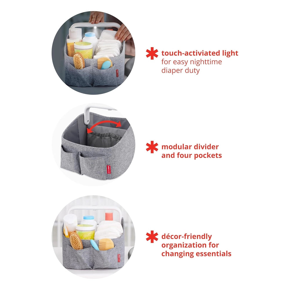 Skip Hop Panier à Couches Lumineux - Beige