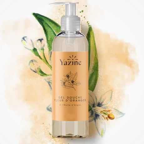Yazine Gel Douche Fleur d'Oranger Peau Douce & Soyeuse - 500ml