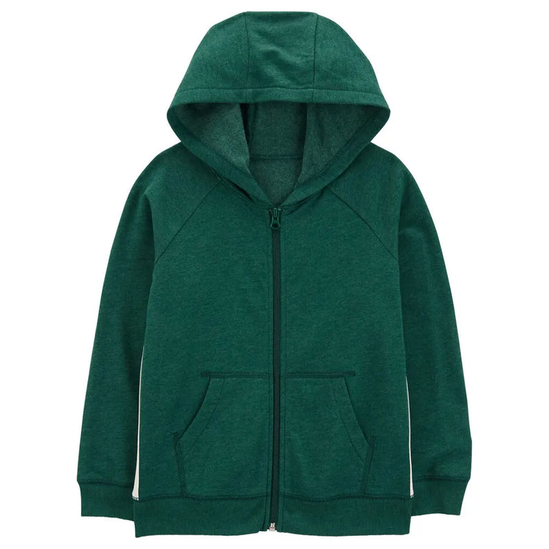 Carter's Fleece Zip-Up Hoodie - Green