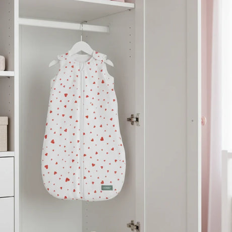Babymat Zipped Winter Sleeping Bag - Love