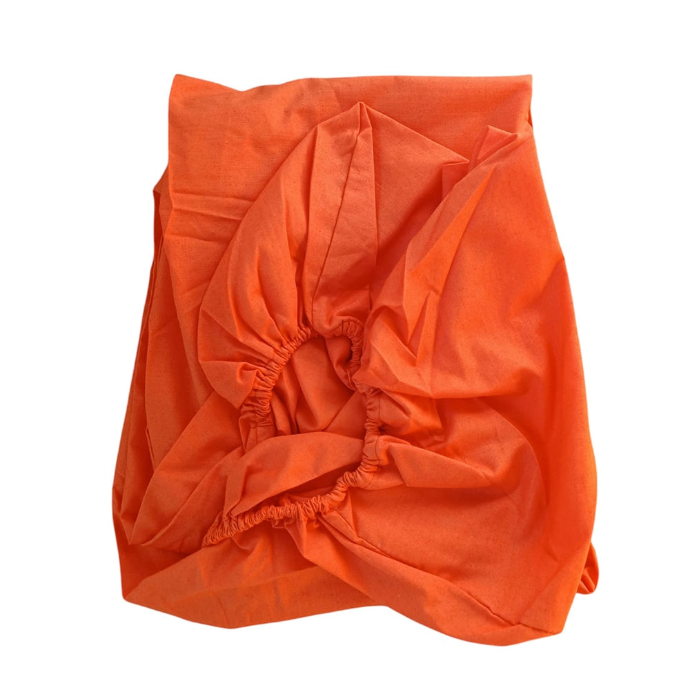 Baby Bulle Drap Housse Lit 120x60 cm - Terracotta