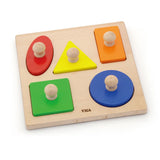 Viga Toys Puzzle de Blocs de Formes en Bois 12M+