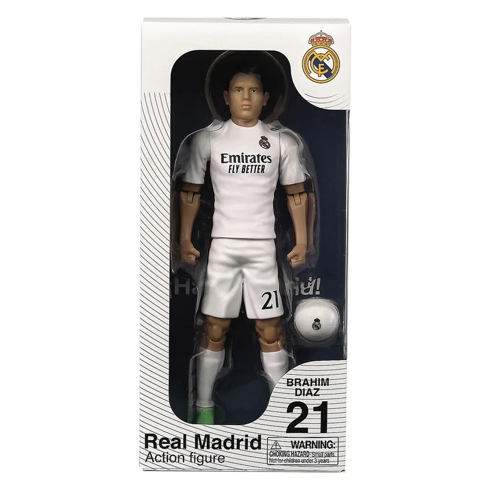 Football Figure 20cm SOCKERS Brahim Diaz Real Madrid 3Y+