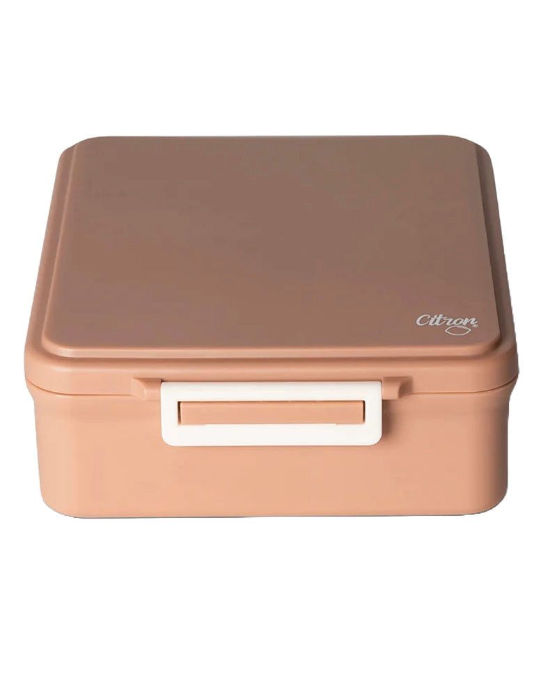 Grand Lunchbox avec pot Alimentaire Isotherme Citron - Rose