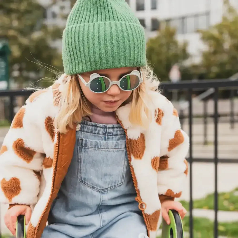 ki ET LA Gafas de Sol 2-4 años Oso - Verde Almendra