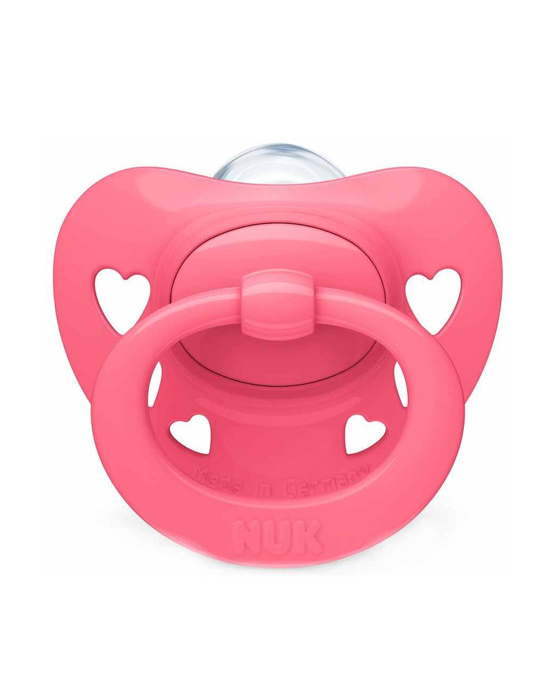 Sucette NUK Signature 6-18M - Rose