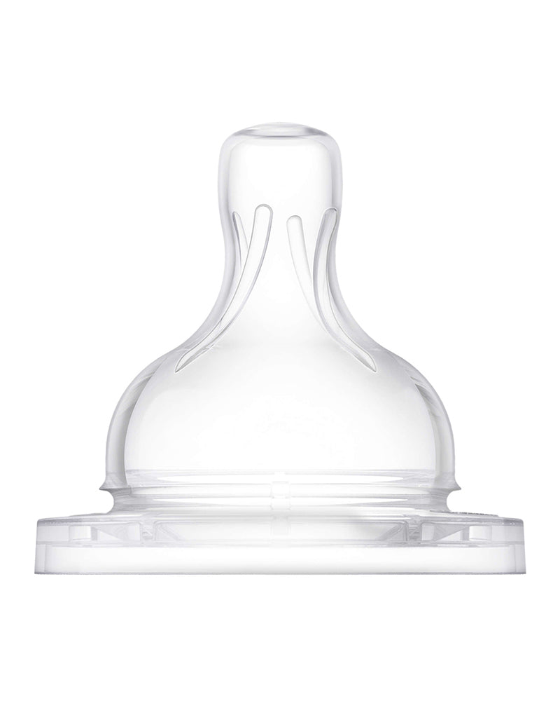 Avent 2 Tétines Classic Anti-Colic Débit Rapide 6M+