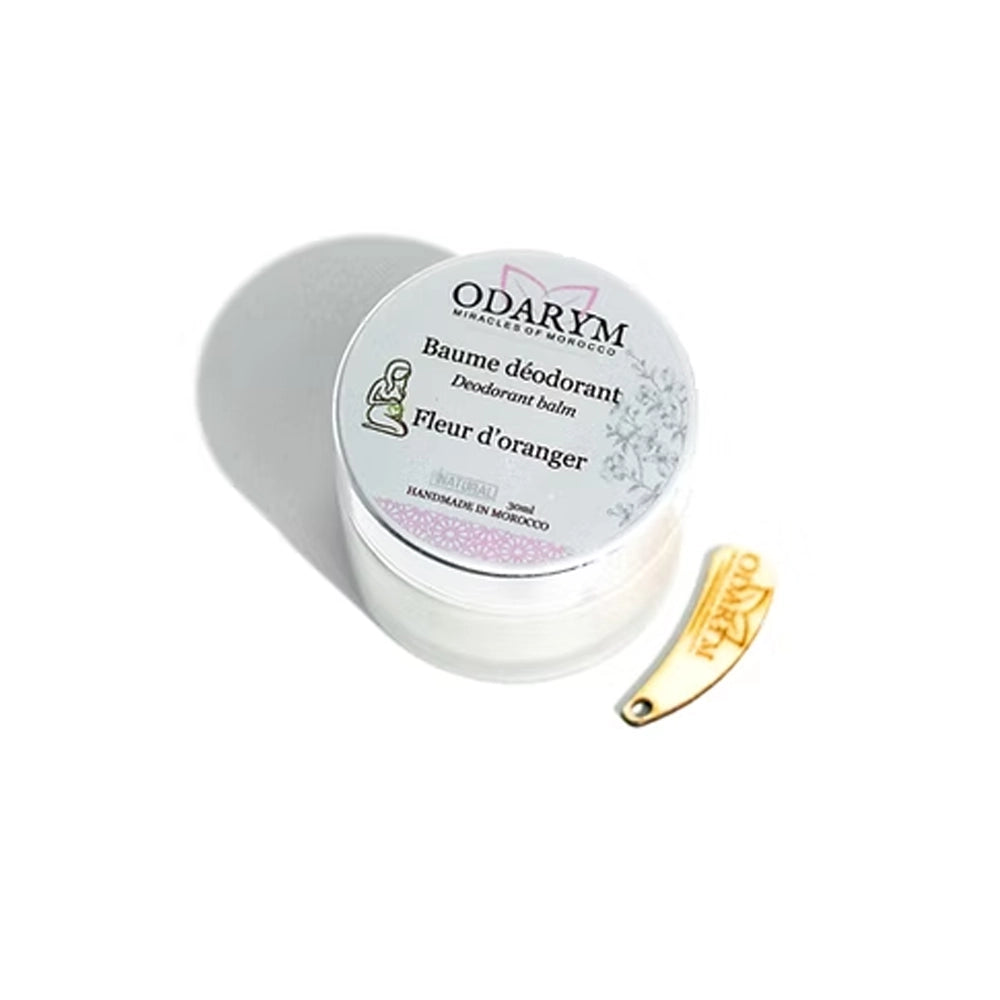 Odarym Baume Déodorant Fleur d'Oranger Sans Huiles Essentielles - 30ml
