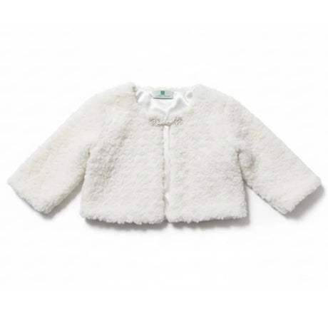 Cape Veste pour Fille - Blanc