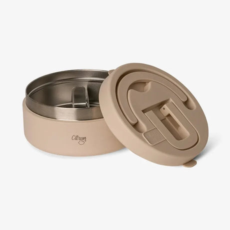 Citron Thermos Alimentaire en Acier Inoxydable 400ml - Beige