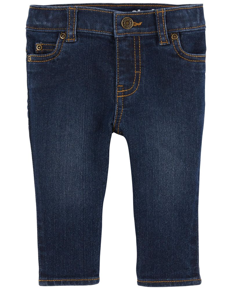 جينز مستقيم ب 5 جيوب بيبي من كارترز - أزرق غامق