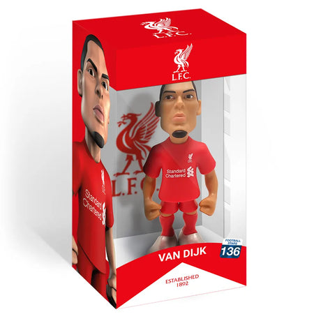 Minix Figurine de Joueur de Foot 12cm – Virgil van Dijk – Liverpool