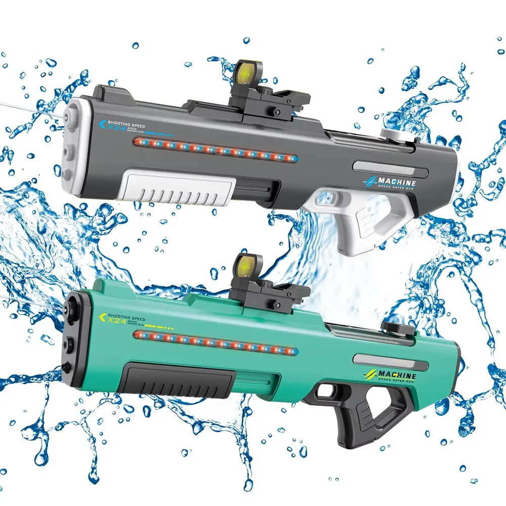 Pistola de Agua Automática Blaster Eléctrica de Alta Presión - 5+ Años