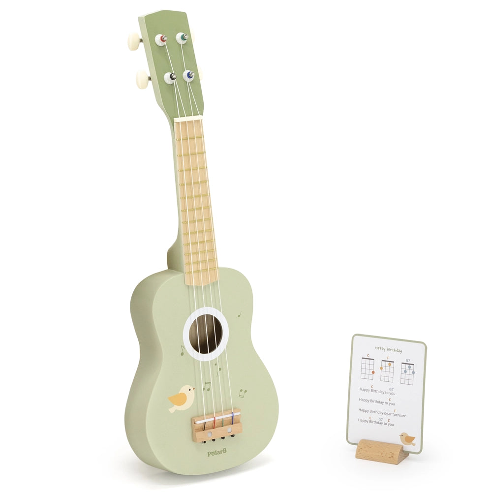 Viga Toys PolarB Guitare en Bois 3A+ - Vert
