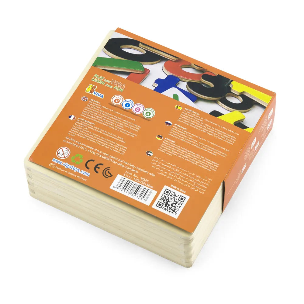 Viga Toys Chiffres Magnétiques en Bois – 3A+