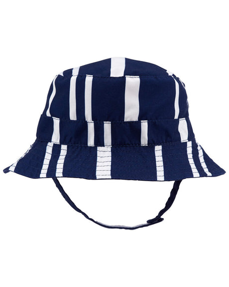 Chapeau de Protection Solaire Rayé Carter's - Bleu & Blanc