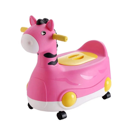 Orinal de aprendizaje con ruedas - Tema Caballo