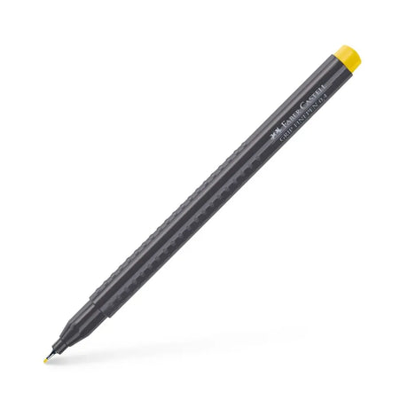 Faber-Castell Stylo Feutre Finepen Grip 0.4 mm - Jaune