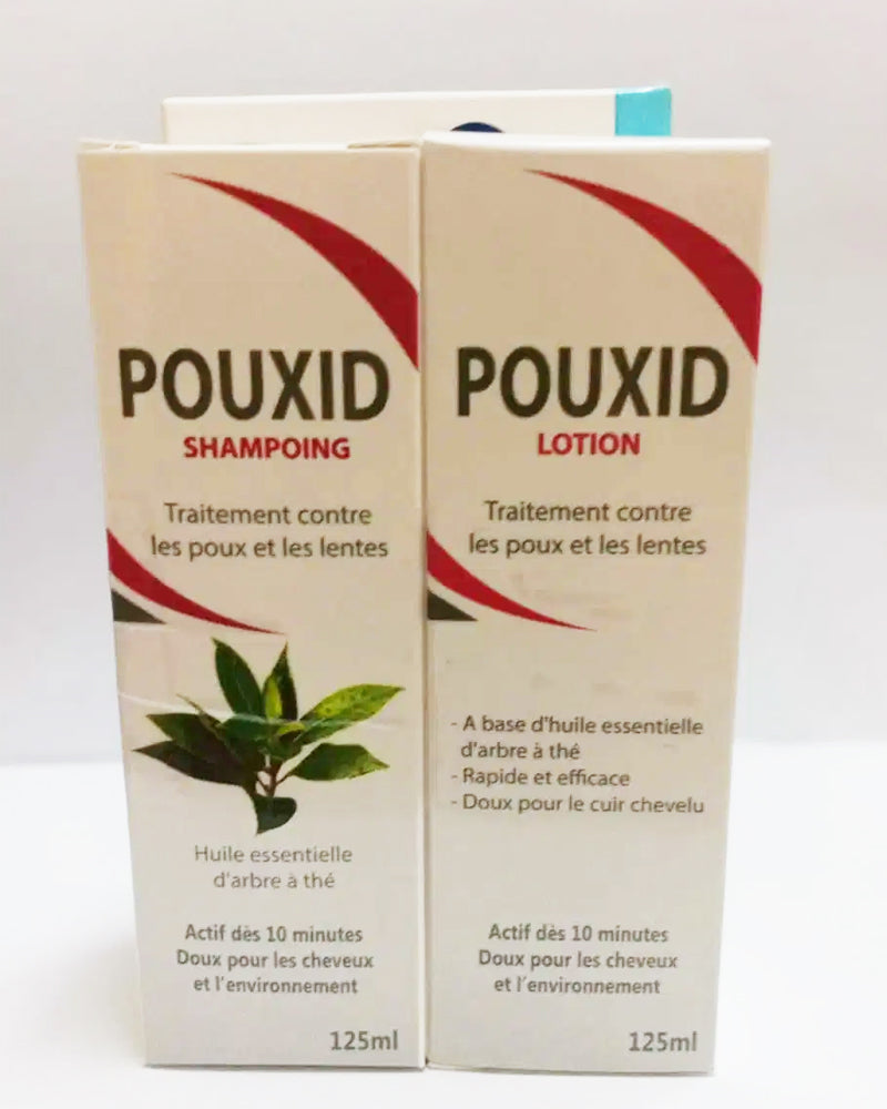 Pouxid Anti-Lice Pack Shampoo + Lotion + Comb