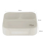 Citron Lunch Box avec Cuillère & Fourchette - Violet