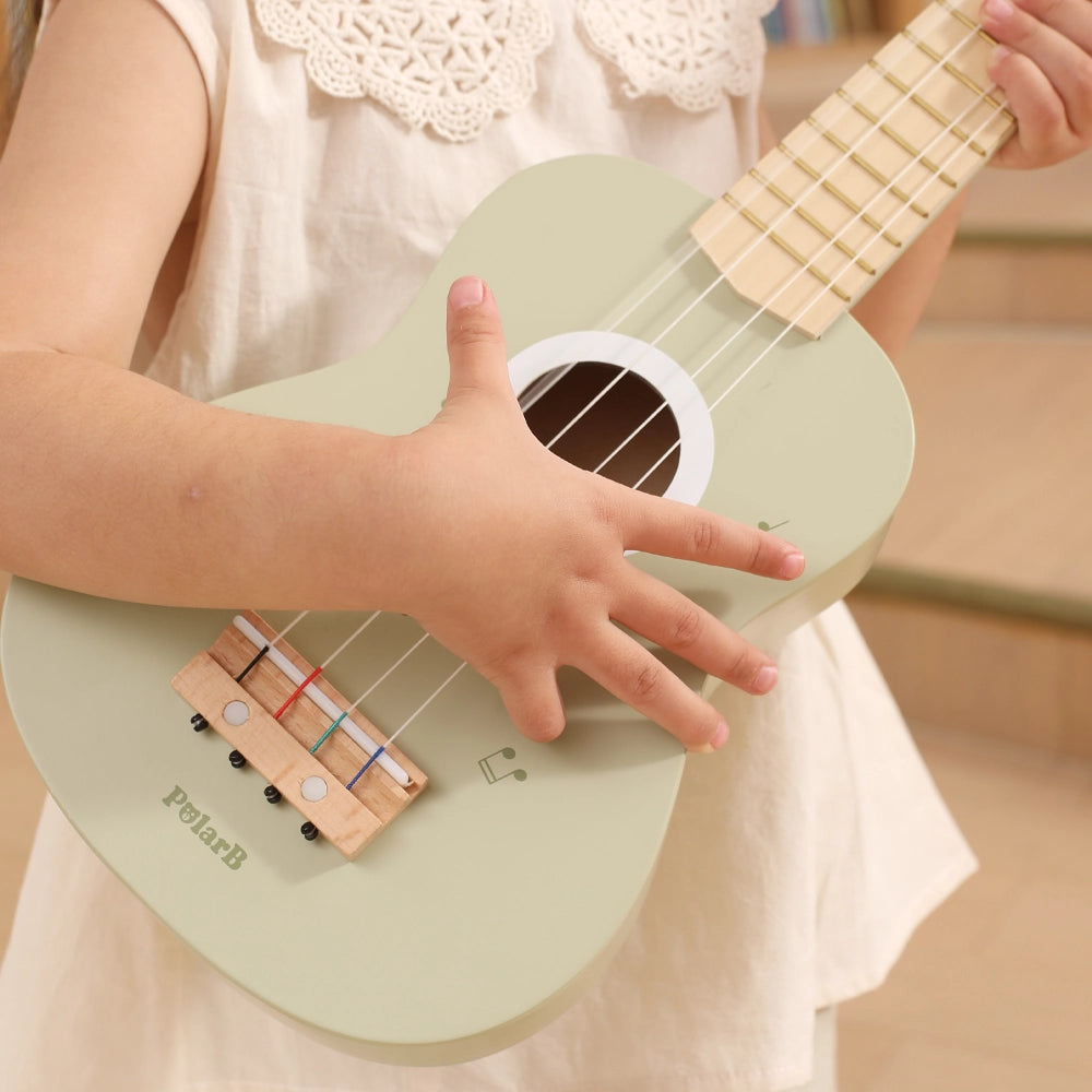 Viga Toys PolarB Guitare en Bois 3A+ - Vert
