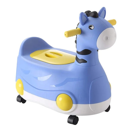 Orinal de aprendizaje con ruedas - Tema Caballo