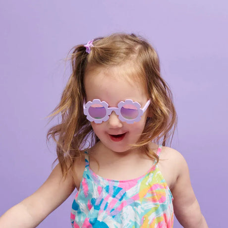 Babiators Lunettes de Soleil Fleur polarisées 0-2 Ans - Irresistible Iris