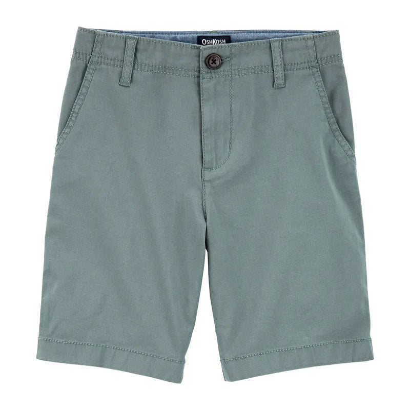 OshKosh Chino Stretch Shorts - Sage