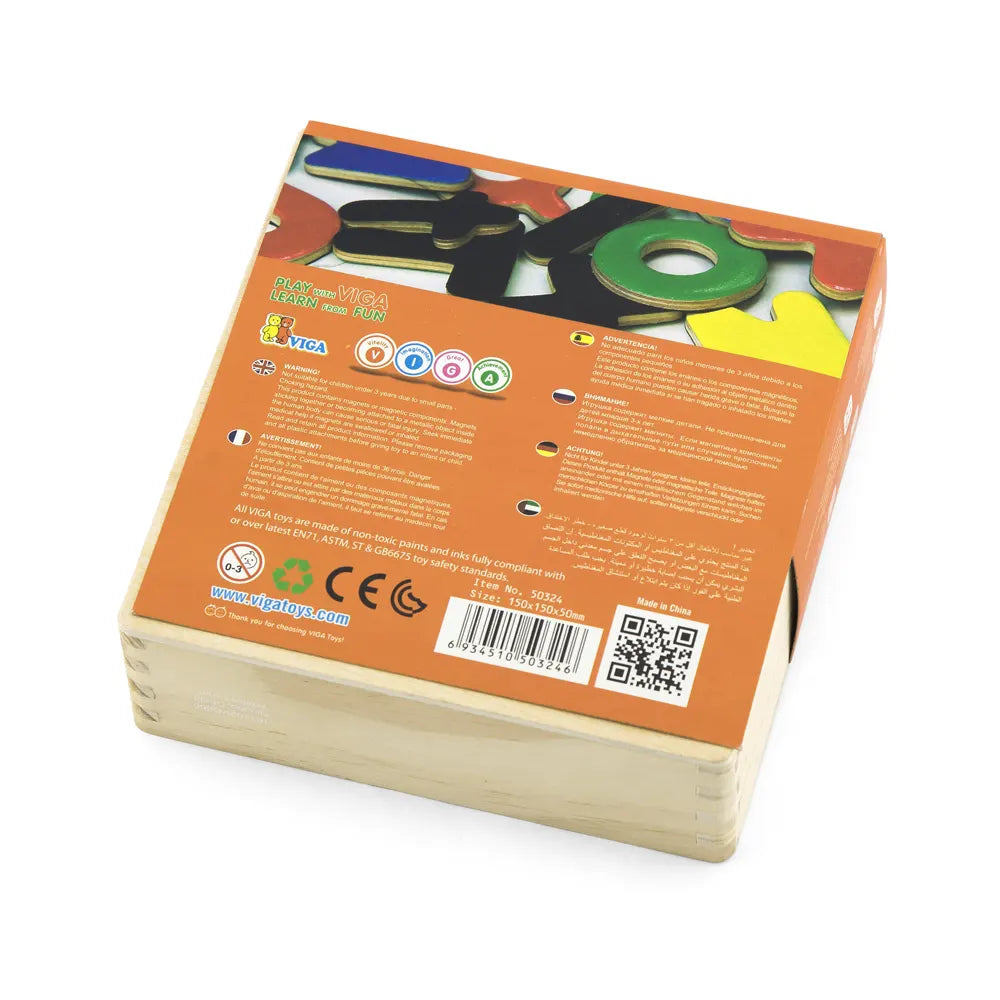 فيغا تويز حروف مغناطيسية خشبية – +3 سنوات