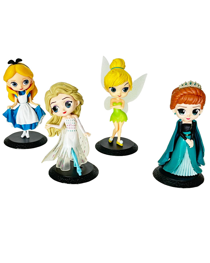 Pack 4 figurines Princesses 3A+ | Wlidaty Maroc - 1er site E-Commerce ...