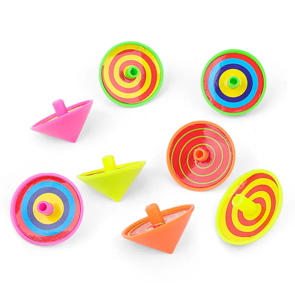Lote de 8 Peonzas Spin Tops - 3A+
