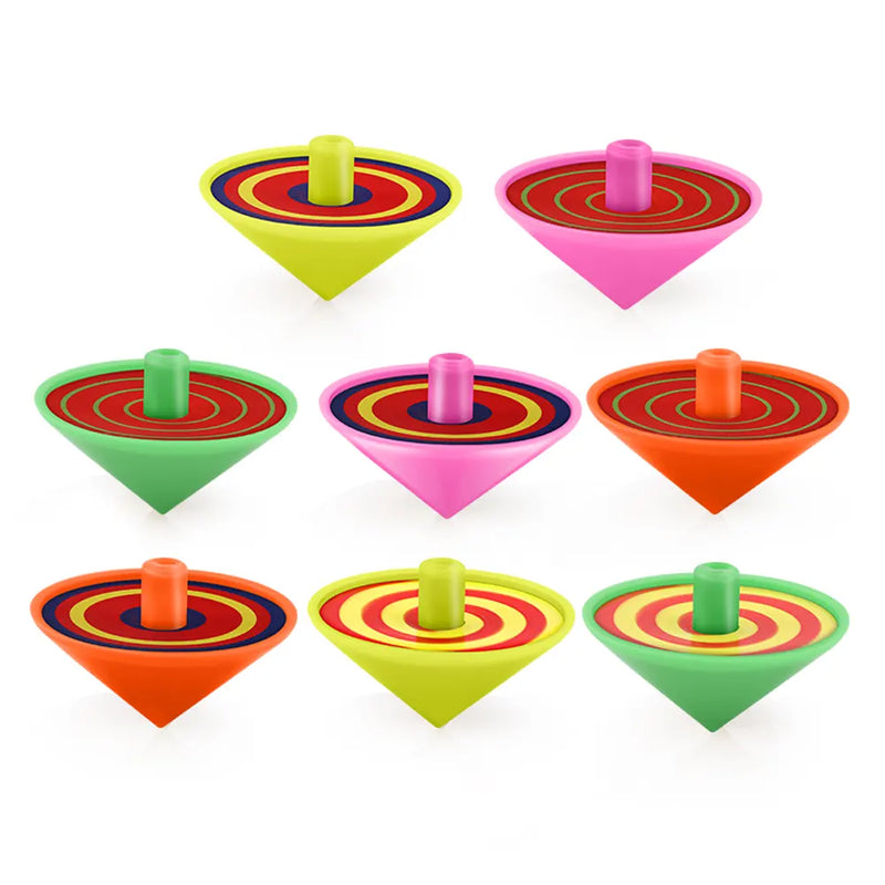 Lote de 8 Peonzas Spin Tops - 3A+